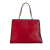 Fendi B Fendi Red Calf Leather Small Runaway Satchel Italy