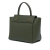 Celine B Celine Green Olive Green Calf Leather Micro skin Belt Bag Satchel Italy