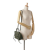 Celine B Celine Green Olive Green Calf Leather Micro skin Belt Bag Satchel Italy