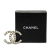 Chanel B Chanel Silver Brass Metal CC Faux Pearl Brooch France