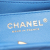 Chanel Blue Mini Rectangular Lambskin Top Handle Single Flap France