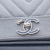 Chanel Blue Chevron Quilted Caviar Mademoiselle Wallet On Chain Italy