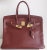 Hermès Hermes Birkin 35 burgundy bag