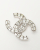 Chanel Coco Mark Rhinestone Brooch