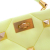 Valentino AB Valentino Yellow Calf Leather Small Roman Stud Satchel Italy