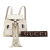 Gucci B Gucci White Ivory Calf Leather Bamboo Tassel Backpack Italy