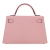 Hermès AB Hermès Pink Light Pink Goatskin Leather Mini Chevre Mysore Kelly France