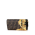 Fendi AB Fendi Brown Coated Canvas Fabric Versace Fendace FF Baroque Print Wallet On Chain Italy