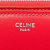 Celine AB Celine Red Calf Leather Medium skin Classic Box Italy