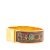 Hermès AB Hermès Red with Gold Enamel Other Wide Horse Loquet Hinge Bangle France