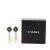 Chanel AB Chanel Gold Pearl with White Pearl Gold Plated Metal Clover Faux Pearl Drop Earrings France