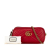 Gucci AB Gucci Red Calf Leather Mini GG Marmont Triple-Zip Crossbody Italy