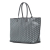 Goyard AB Goyard Gray Coated Canvas Fabric Goyardine Reversible Anjou PM France