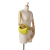 Bottega Veneta B Bottega Veneta Yellow Neon Yellow Nappa Leather Leather Mini Nappa Intrecciato Jodie Italy