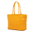 Goyard B Goyard Yellow Coated Canvas Fabric Goyardine Artois PM France