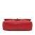 Chanel AB Chanel Red Lambskin Leather Leather Small Lambskin Easy Carry Flap Italy