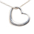 Tiffany & Co Tiffany Silver Elsa Peretti Sterling Silver Open Heart Pendant Necklace United States