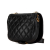 Chanel B Chanel Black Calf Leather Quilted Grained skin Casual Trip Messenger Italy