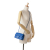 Chanel B Chanel Blue Lambskin Leather Leather Mini Rectangular Classic Lambskin Single Flap France