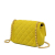 Chanel B Chanel Yellow Cotton Fabric Mini Jersey Chic With Me Flap Italy