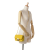 Chanel B Chanel Yellow Cotton Fabric Mini Jersey Chic With Me Flap Italy