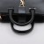 Saint Laurent Cabas Baby Leather 2-Ways Top-handle Bag Black