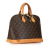 Louis Vuitton B Louis Vuitton Brown Monogram Canvas Canvas Monogram Alma PM France