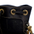 Fendi B Fendi Black Canvas Fabric Mini Zucca Mon Tresor Satchel Italy