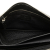 Fendi B Fendi Black Calf Leather Selleria Monster Clutch Italy