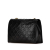 Chanel B Chanel Black Lambskin Leather Leather CC Matelasse Lambskin Crossbody Bag Italy