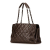 Chanel B Chanel Brown Dark Brown Calf Leather Small Quilted Caviar Chic Tote Italy