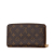 Louis Vuitton B Louis Vuitton Brown Monogram Canvas Canvas Monogram Zippy Long Wallet France