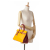 Hermès AB Hermès Yellow Mustard Calf Leather HSS Special Order Bicolor Swift Birkin Retourne 30 France