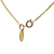 Chanel B Chanel Gold Gold Plated Metal CC Rhinestones Pendant Necklace France