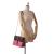 Prada AB Prada Pink with Multi Calf Leather Belle Satchel Italy