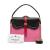 Prada AB Prada Pink with Multi Calf Leather Belle Satchel Italy