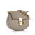 Chloé AB Chloé Brown Taupe Calf Leather Mini Studded Drew Bijou Italy