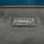 Chanel B Chanel Blue Calf Leather Iridescent skin East West Glint Flap Italy