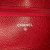 Chanel B Chanel Red Caviar Leather Leather Classic Caviar Wallet on Chain Italy