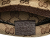 Gucci B Gucci Brown Beige Canvas Fabric GG Double Pocket Belt Bag Italy