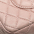 Chanel B Chanel Pink Light Pink Lambskin Leather Leather Medium Classic Lambskin Double Flap Italy