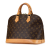 Louis Vuitton AB Louis Vuitton Brown Monogram Canvas Canvas Monogram Alma PM France