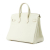 Hermès A Hermès White Ivory Calf Leather Togo Birkin Retourne 25 France