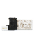 Christian Dior AB Dior Black Calf Leather Supple skin Cannage Caro Multifunctional Pouch Italy