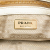 Prada B Prada White Nylon Fabric Tessuto Gaufre Satchel Italy