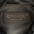 Chanel B Chanel Black Calf Leather CC skin Dual Twin Chain Handbag Italy