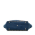 Valentino AB Valentino Blue Denim Fabric Butterfly Embroidered Rockstud Satchel Italy