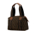 Fendi AB Fendi Brown Canvas Fabric Zucca Tote Italy