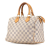 Louis Vuitton B Louis Vuitton White Damier Canvas Canvas Damier Azur Speedy 25 France