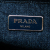 Prada B Prada Blue Navy Denim Fabric Canapa Bijoux Satchel Italy